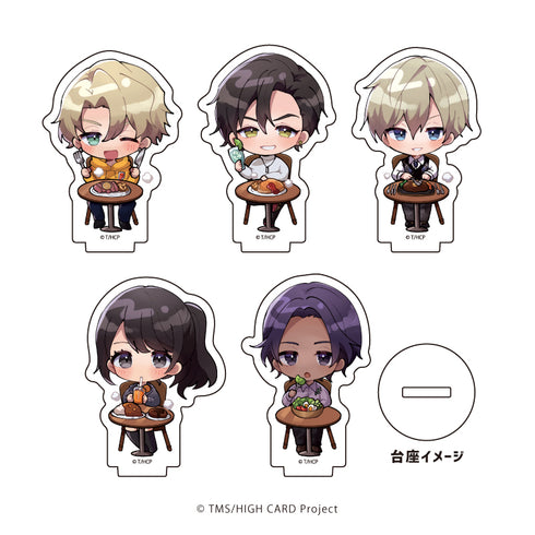 『HIGH CARD』アクリルぷちスタンド 03/BOX (全5種)(ミニキャライラスト)